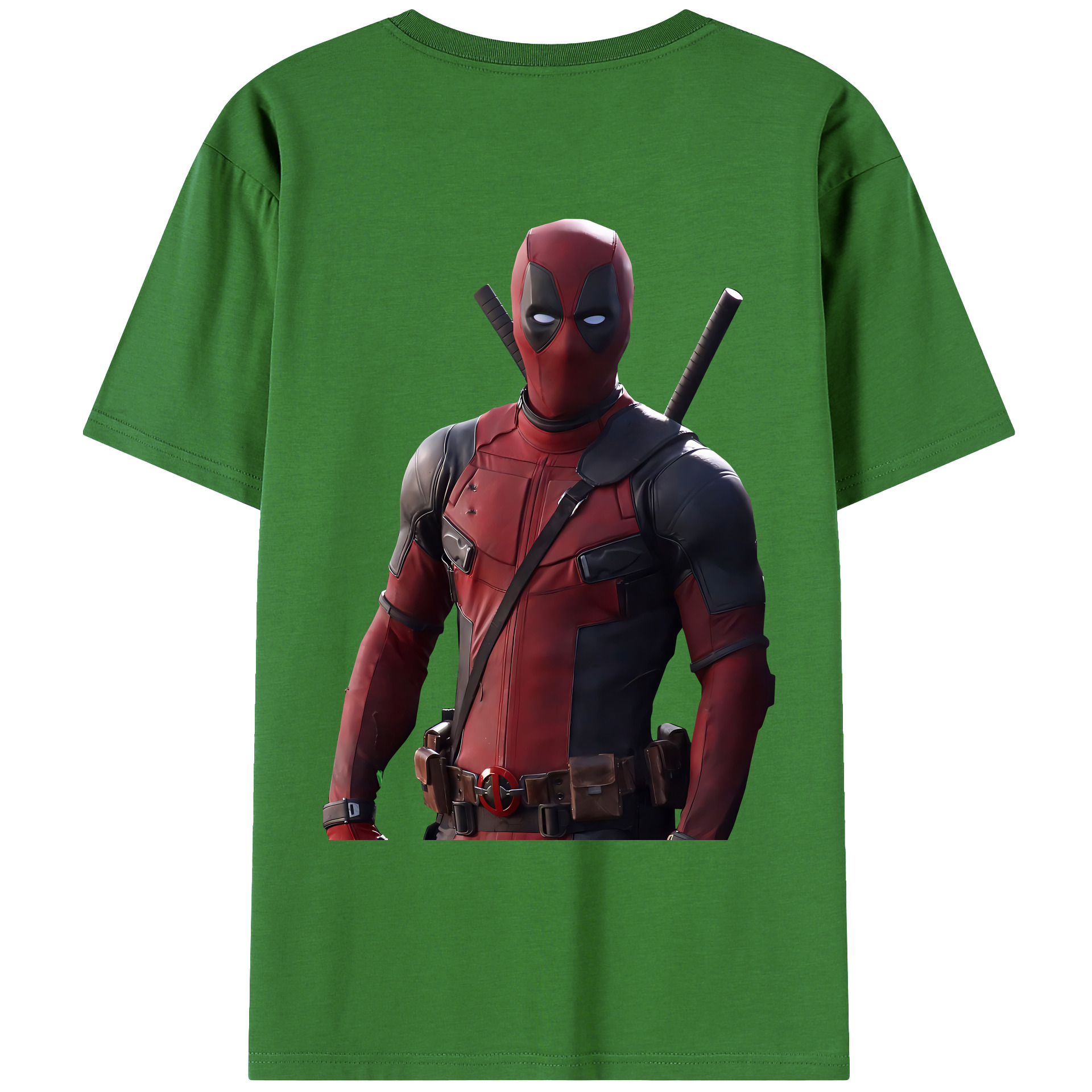 （画像用） Deadpool デッドプール レディース半袖Tシャツ(バックプリント)